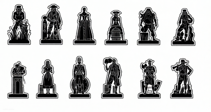 Miniature Figurines for Pirates of Maracaibo