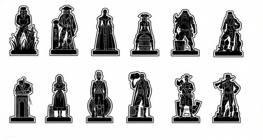 Miniature Figurines for Pirates of Maracaibo