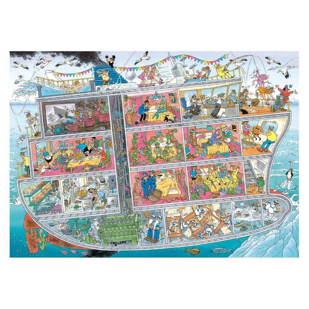 Jumbo Cruise Ship Puzzle