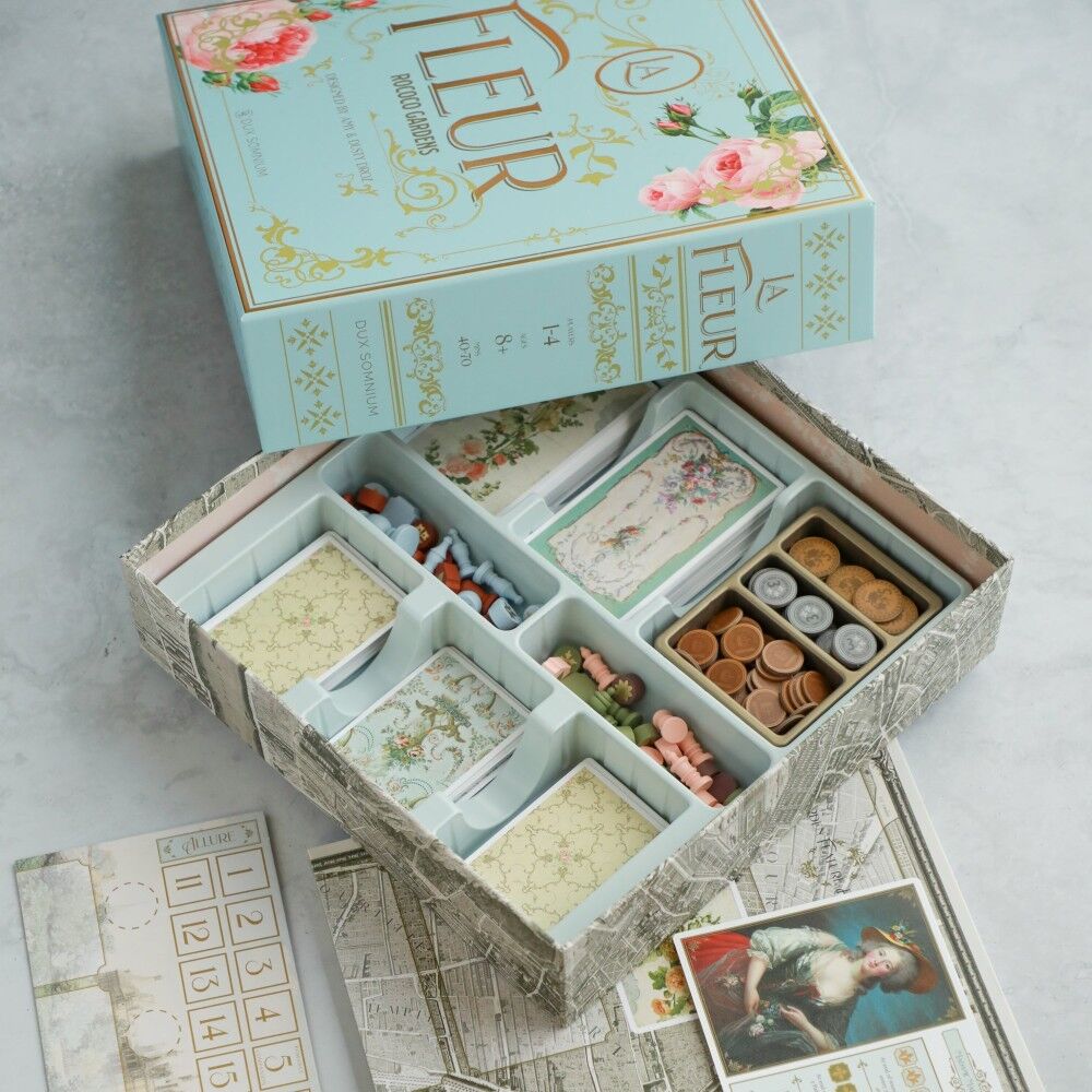 La Fleur Rococo Gardens game box