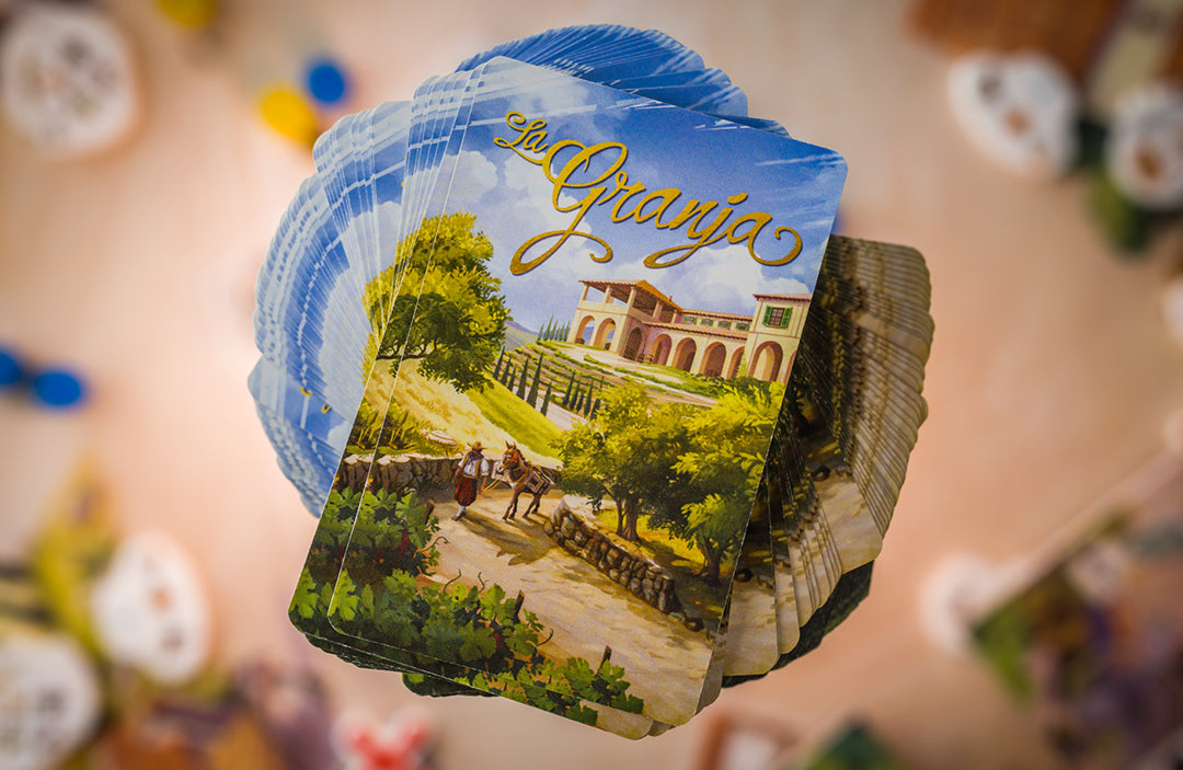 La Granja Deluxe Master Set Board Game Components