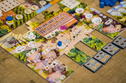 La Granja Deluxe Master Set Board Game Components