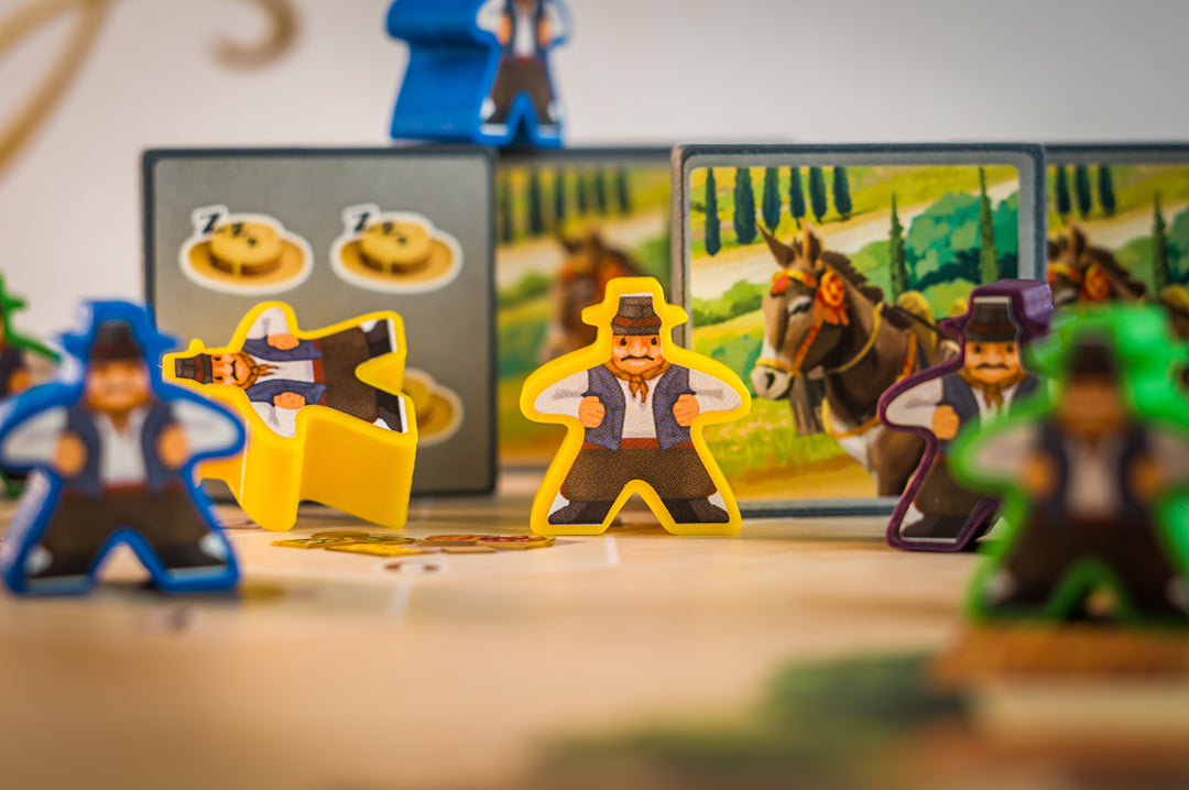 La Granja Deluxe Master Set Board Game Components