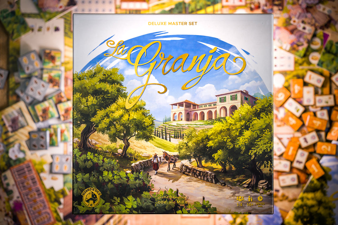 La Granja Deluxe Master Set Board Game Components