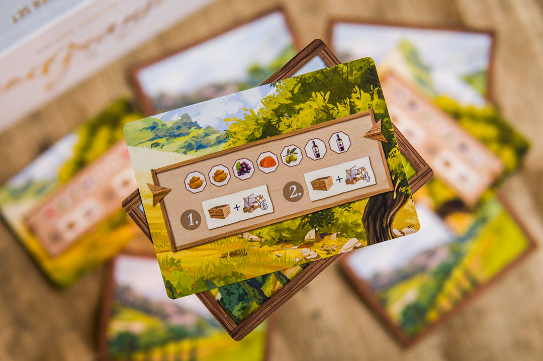 La Granja Deluxe Master Set Board Game Components