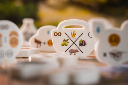 La Granja Deluxe Master Set Board Game Components