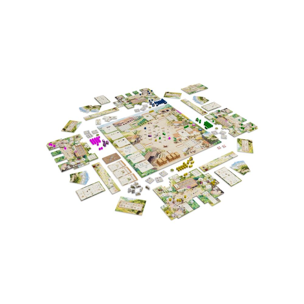 La Granja Deluxe Master Set Board Game Setup