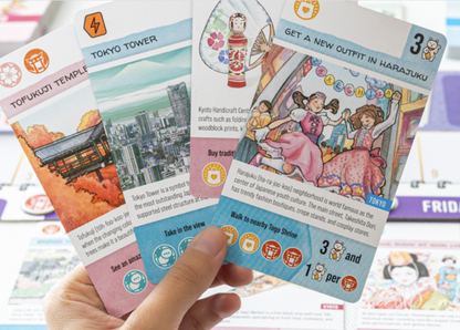 Lets Go to Japan cards Tokyo Tower