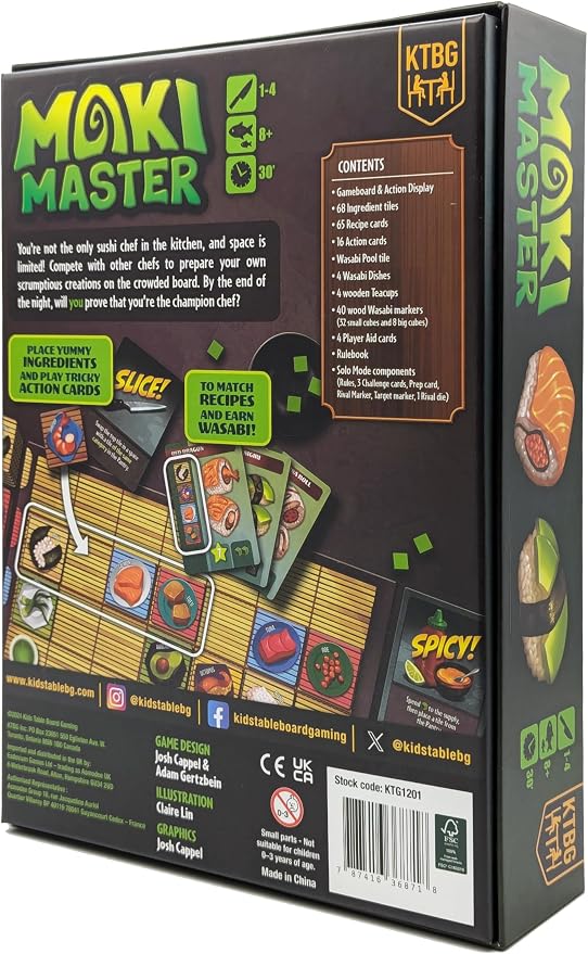 Maki Master Board Game box