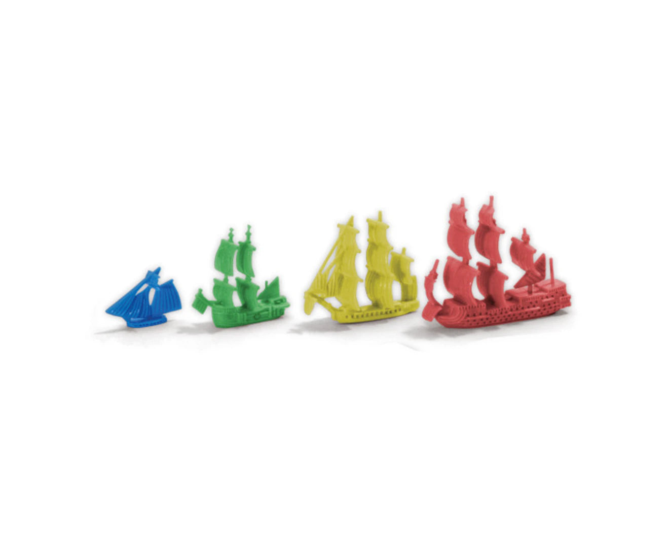 Merchants and Marauders board game ships