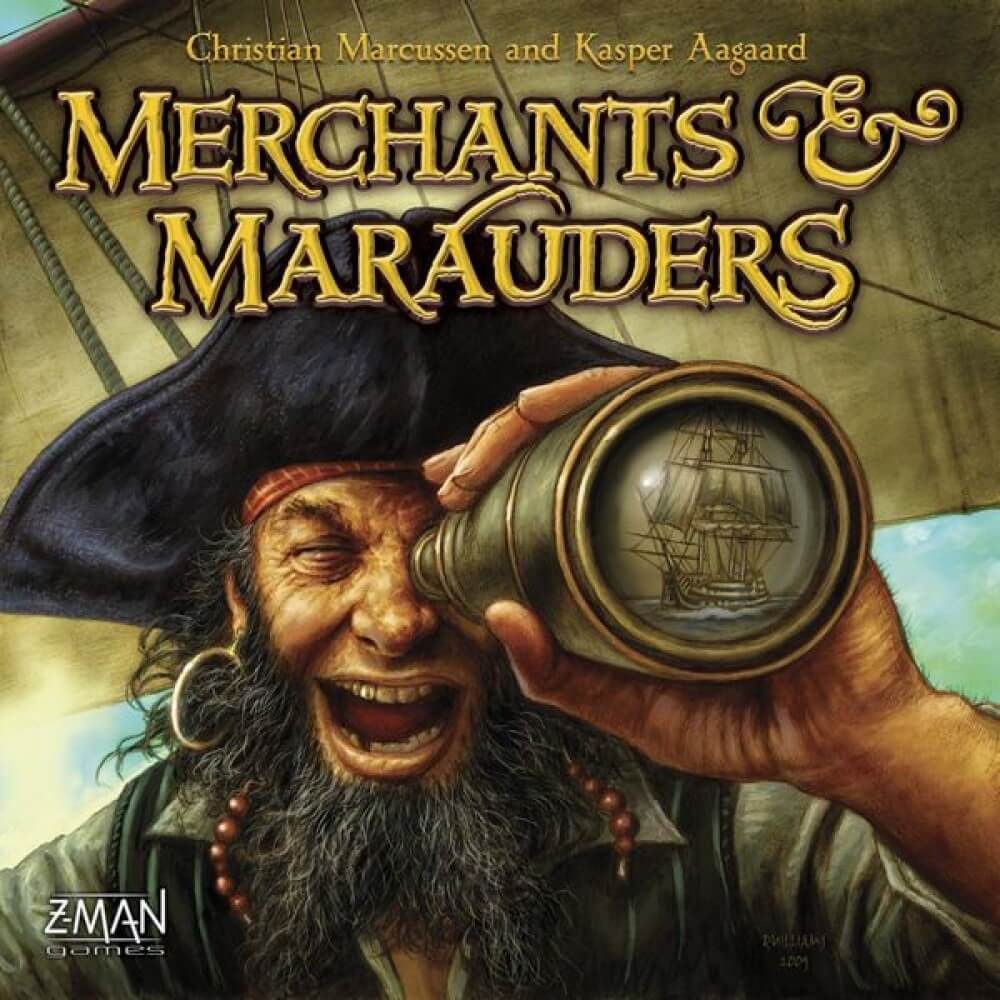 Merchants and Marauders board game box