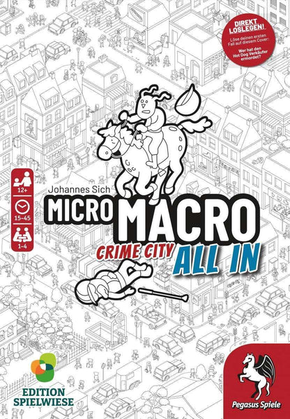 MicroMacro All In Board Game