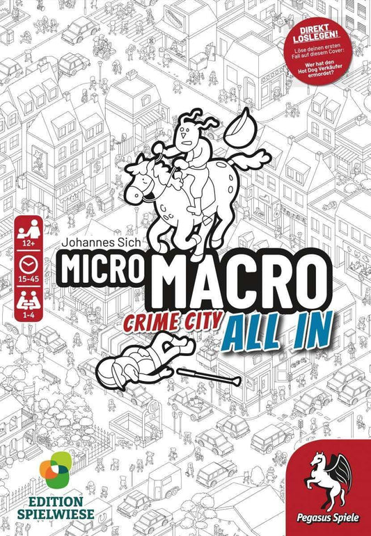MicroMacro All In Board Game