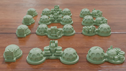 Moon Tiles for Shackleton Base