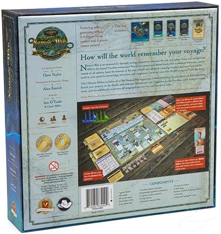 Nemos War Ultimate Edition back of box