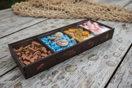 Nusfjord Big Box Timber Pre-Assembled Organiser