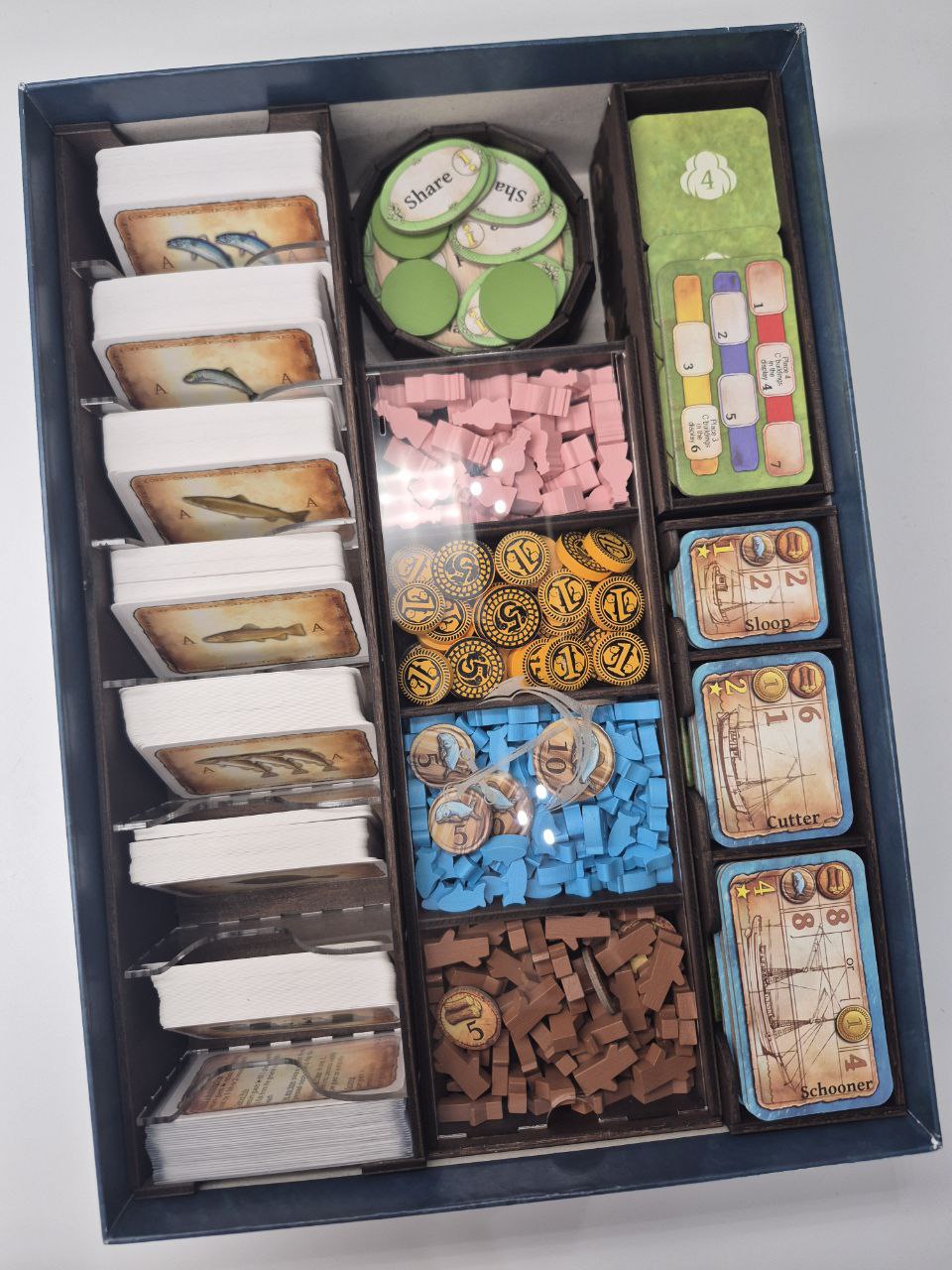 Nusfjord Big Box Timber Pre-Assembled Organiser