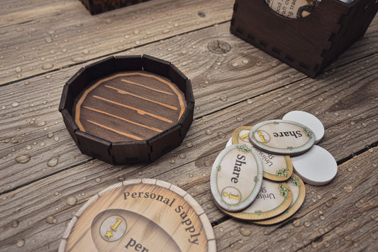 Nusfjord Big Box Timber Pre-Assembled Organiser