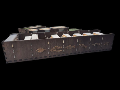 Nusfjord Big Box Timber Pre-Assembled Organiser
