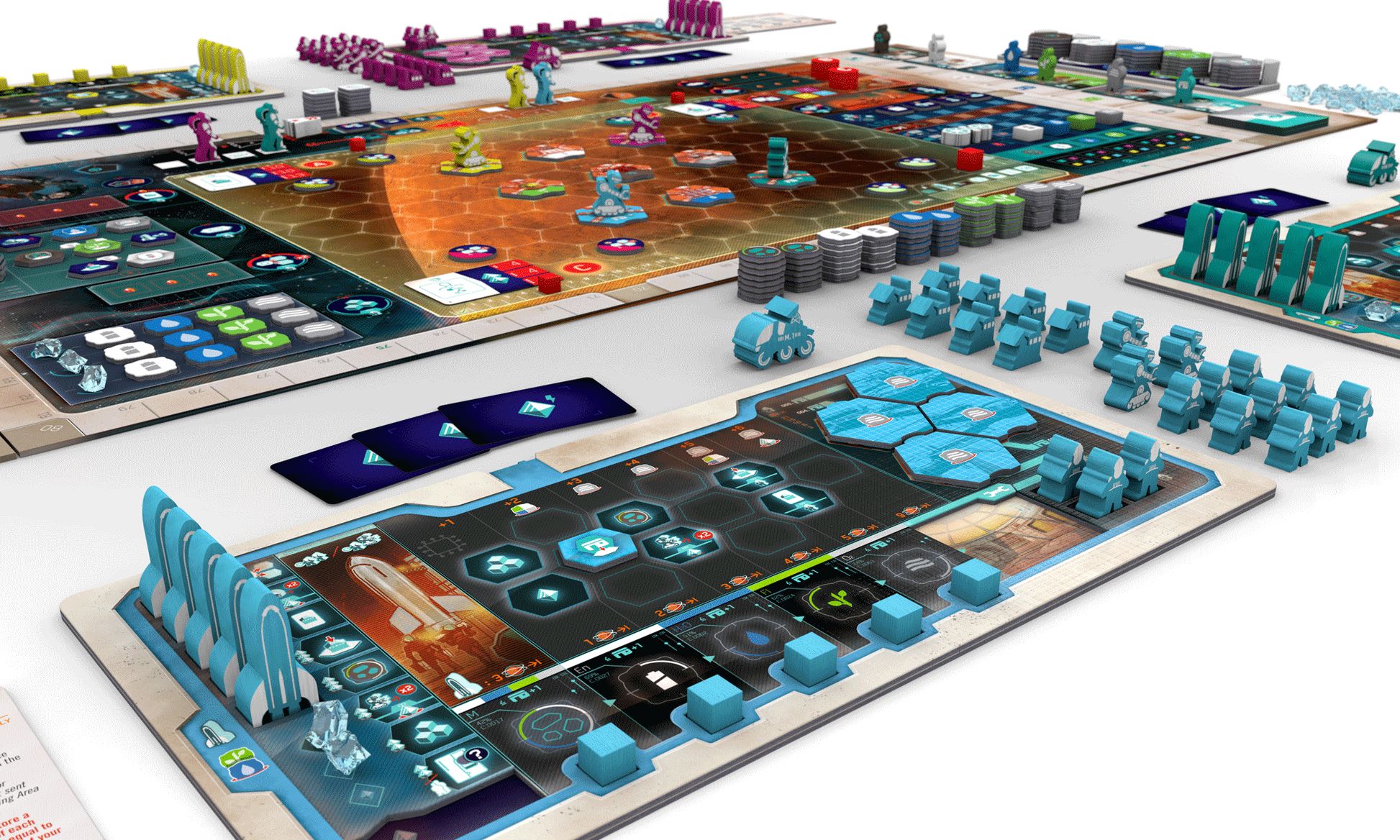 On Mars Player boards