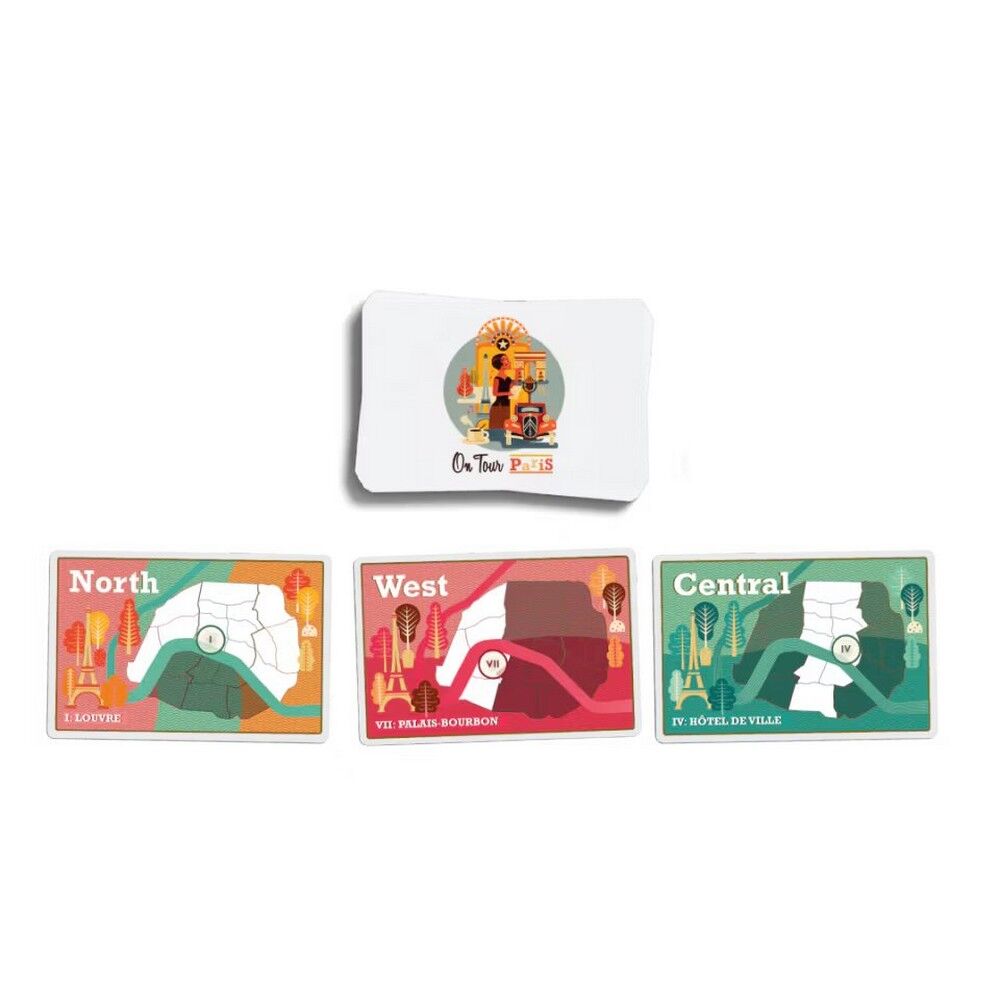 On Tour Paris and New York Cards