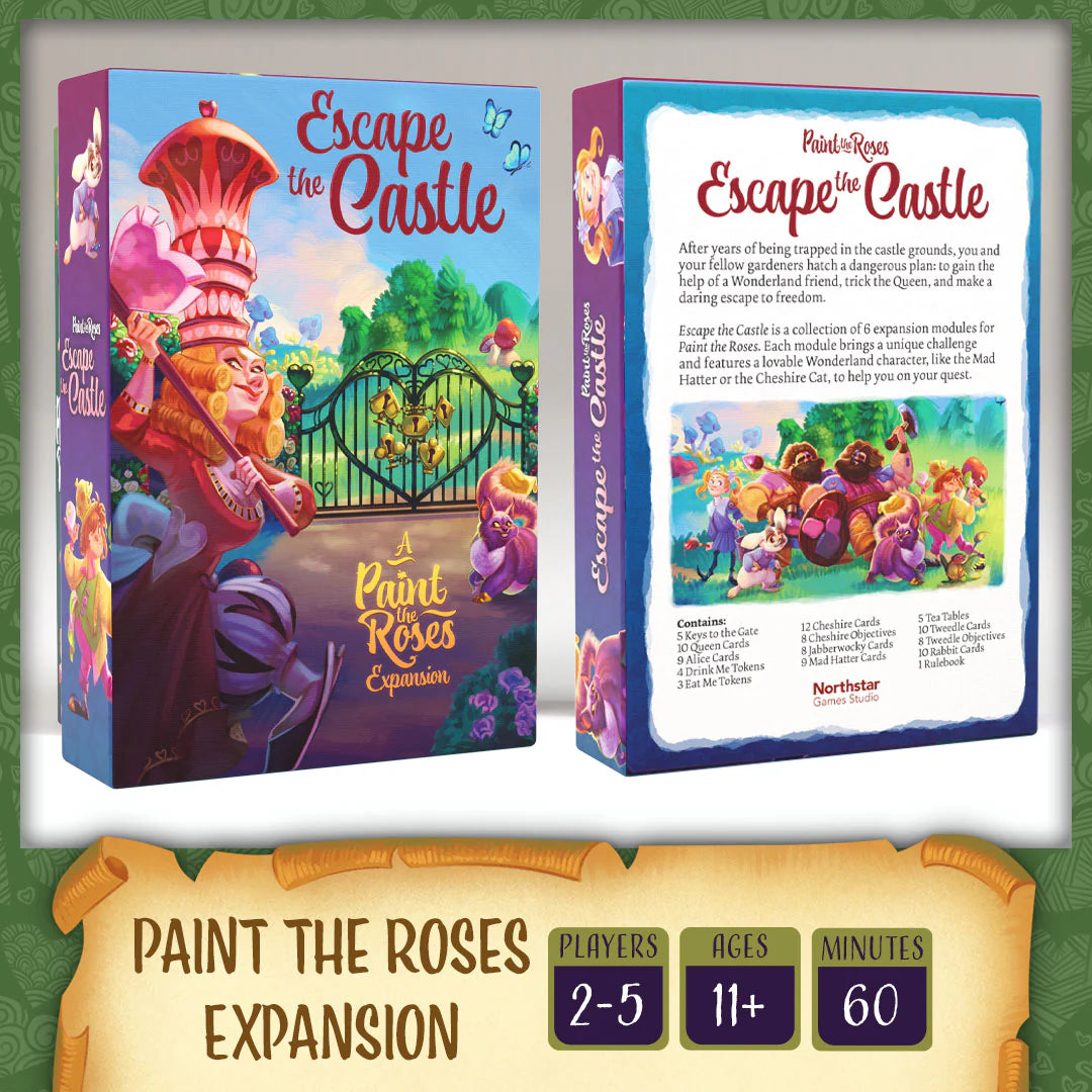 Paint the roses escape the castle box