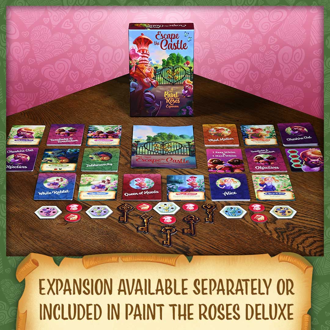 Paint the roses escape the castle expansion