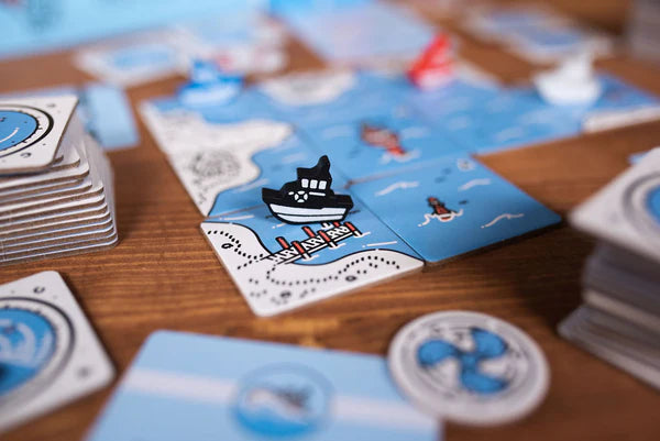 Beacon Patrol board game components