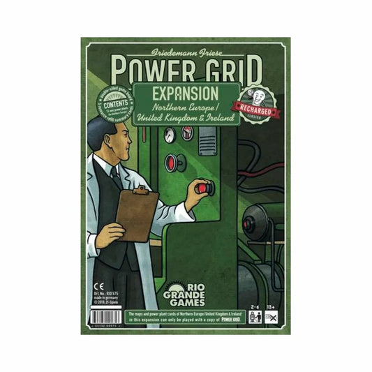 Power Grid UK Europe Ireland map