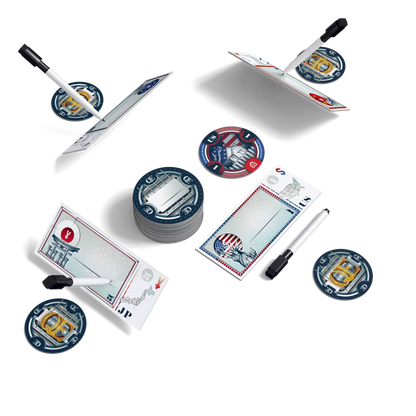 QE Board Game Components