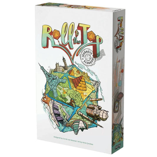 Roll to the Top board game box
