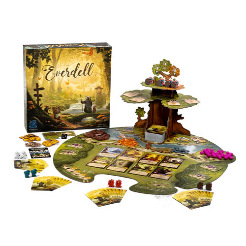 Everdell board game components