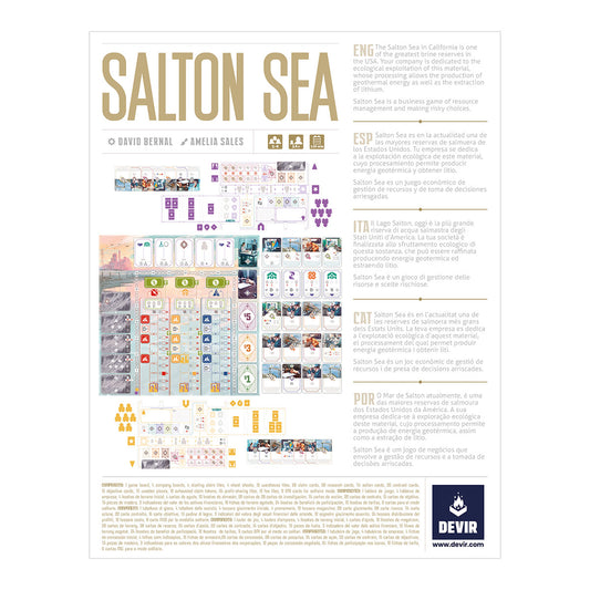 Salton Sea board game