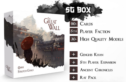 The Great Wall board game stretch box
