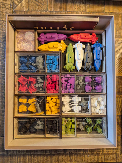 Scythe Timber Organiser layout