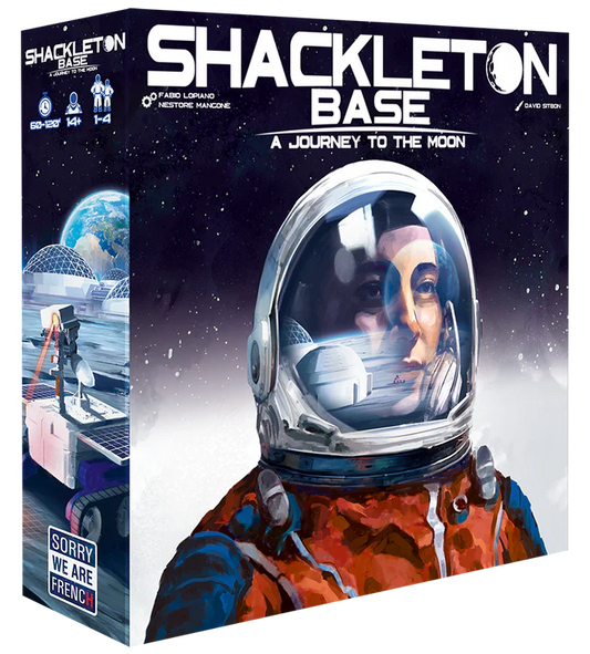 Shackleton Base board game box