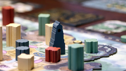 Skyrise buildings board game