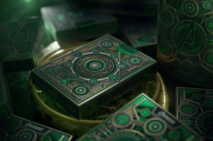 Theory 11 - Avengers Green
Edition Playing Cards