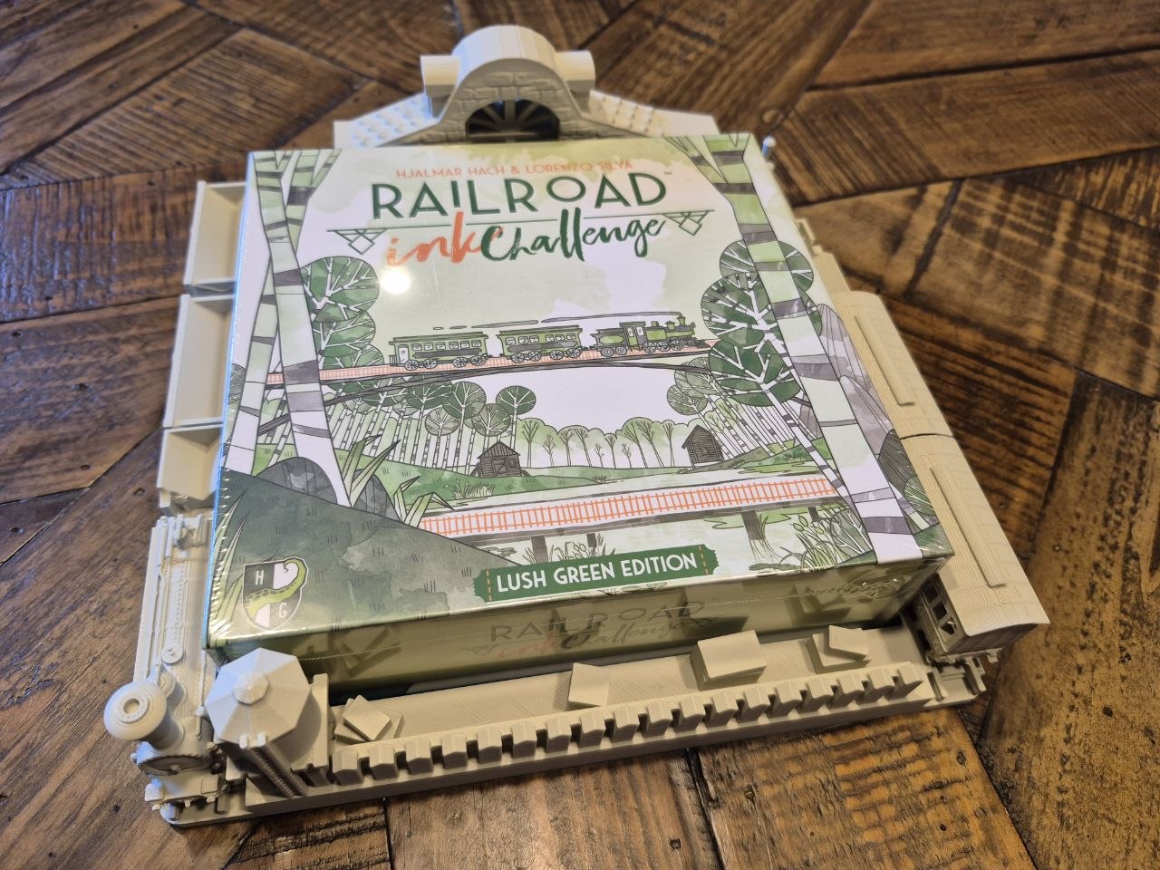 Train Dice Tray - Suitable for Railroad Ink