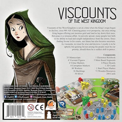 Viscounts of the West Kingdom Back of Box