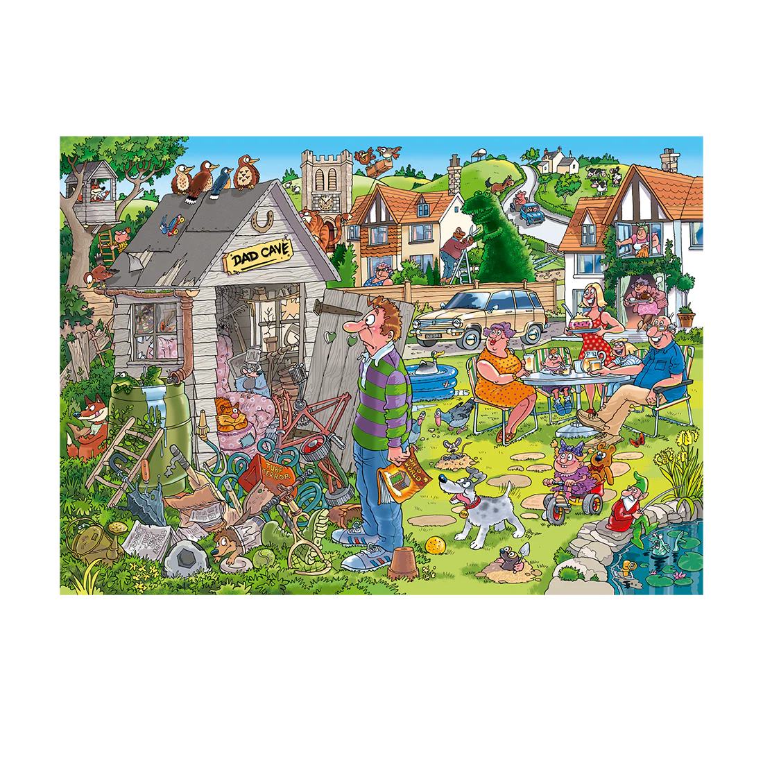 Wasgij 28 Destiny Dad Cave