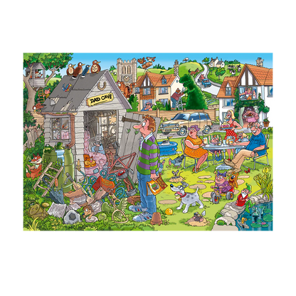 Wasgij 28 Destiny Dad Cave