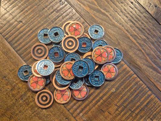 White Castle Duel Metal Coins - Custom Set