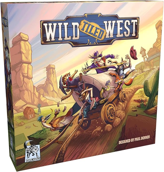 Board game box for Wild Tiled West