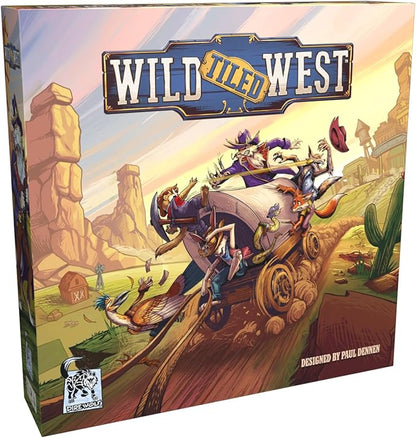 Board game box for Wild Tiled West