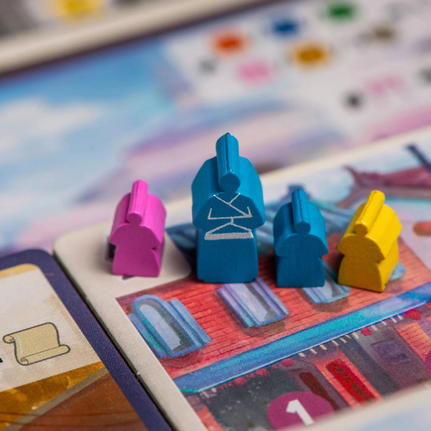 Yokohama board game components