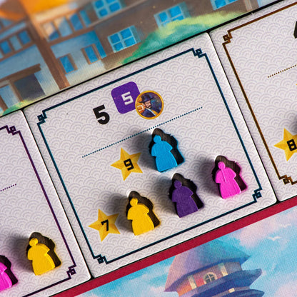 Yokohama board game components