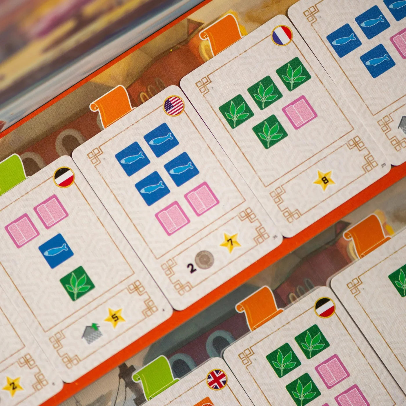Yokohama board game components