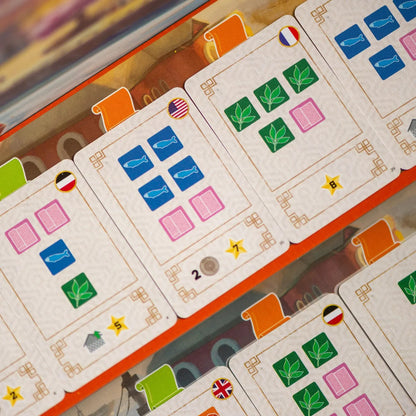 Yokohama board game components