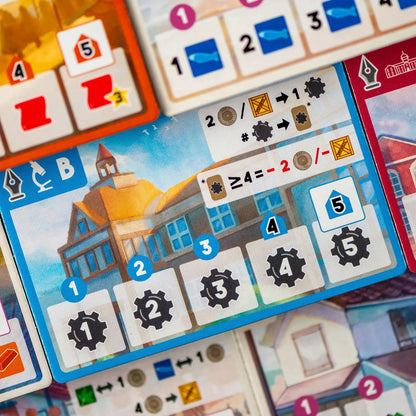 Yokohama board game components
